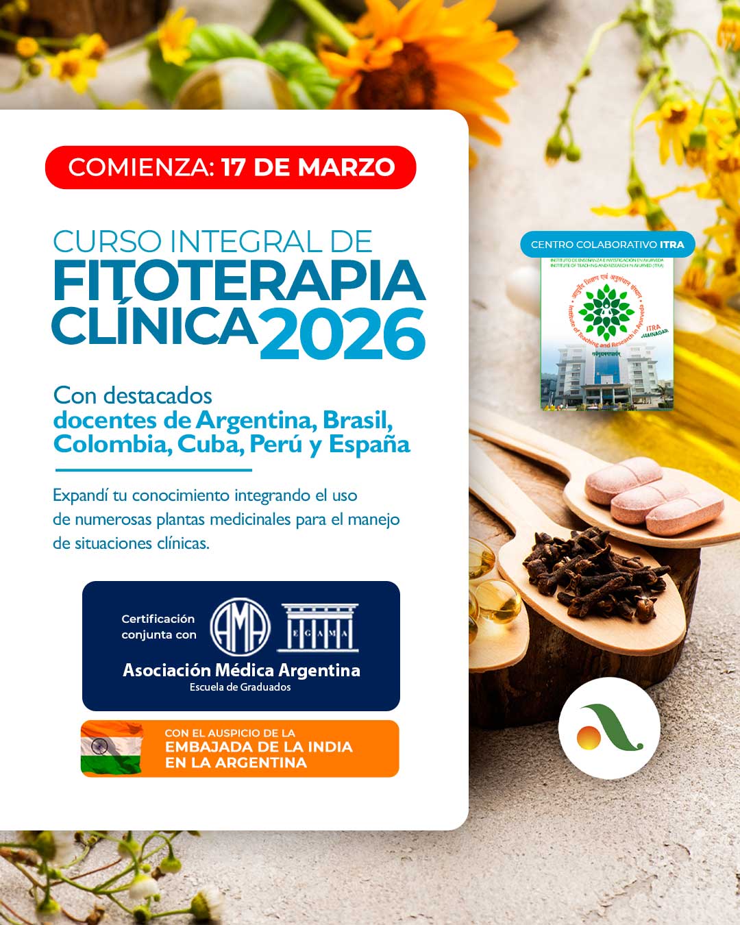 Curso Integral de Fitoterapia Clínica 2026